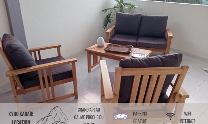 Sainte-Marie Apartamento | Paradis Caché - Confort Terrasse - Kybo Karaib Location - pkg - Mtgne