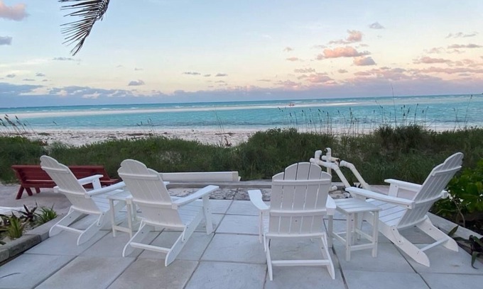 Spanish Wells Cabaña | Paradise Beach Cottage, Pink Sands, agua cristalina w / Kayak y el carro de golf
