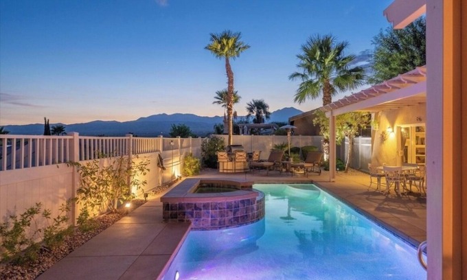 Desert Hot Springs Casa | Paradise in the desert! Pool & Golf!