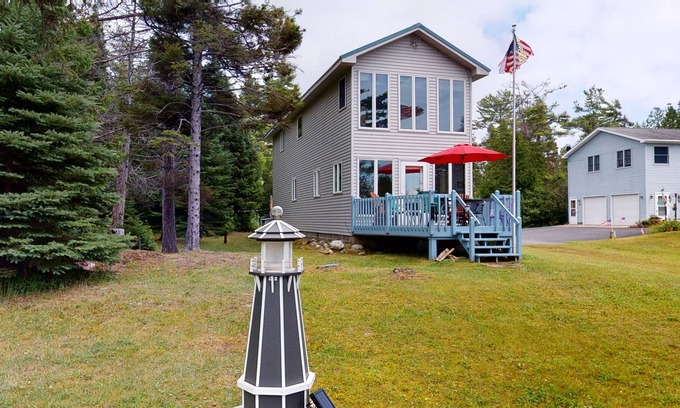 St Ignace Casa | Paradise Lane en el lago Michigan