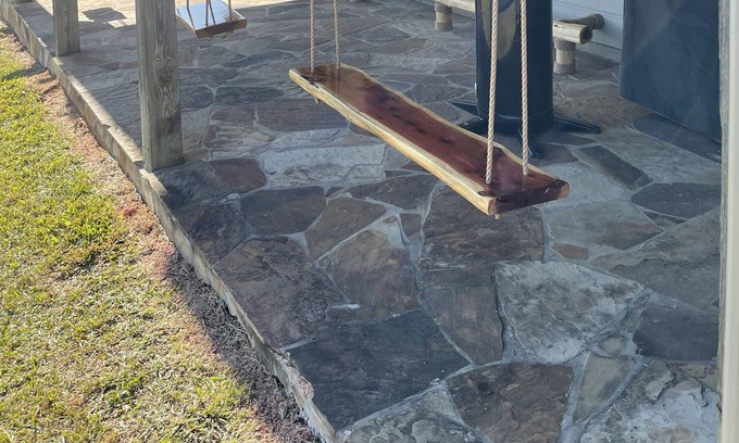 West Livingston Casa | Paradise Point with spectacular lake view from a relaxing patio.