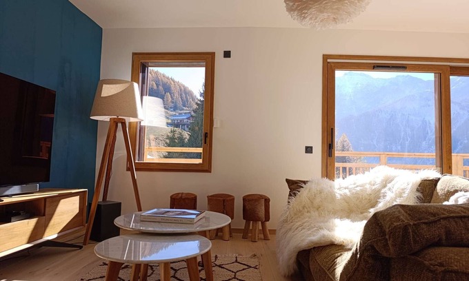 Plan Peisey Apartamento | Paradiski new, quiet and sunny Plan peisey