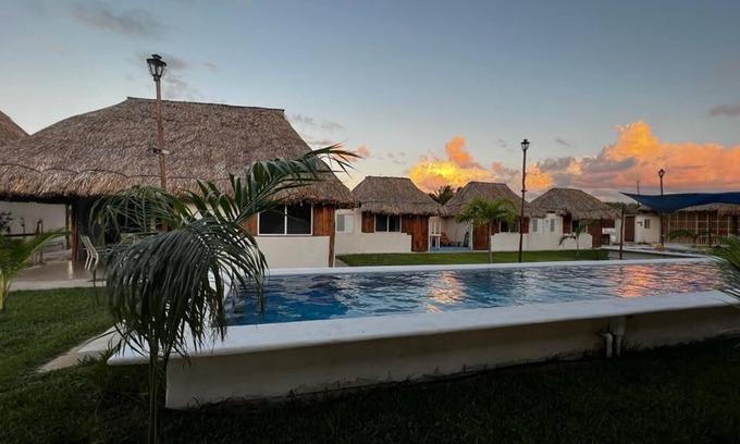 Chelem Cabina | Paraiso Cocoyito Chelem 1