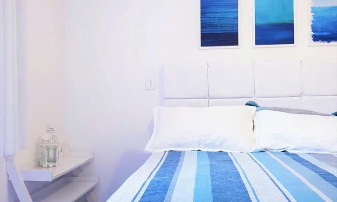 Jardim Centenario Apartamento | Paraiso no Guarujá Enseada - Piscina - Ar Condicionado - WIFI - Garagem