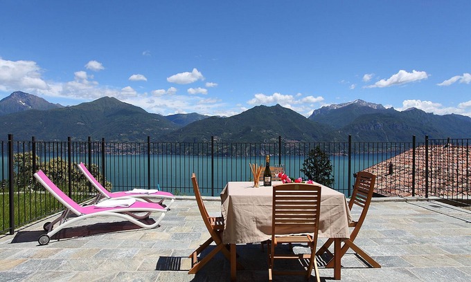 Menaggio Apartamento | Parco dei Cervi Terrazzo