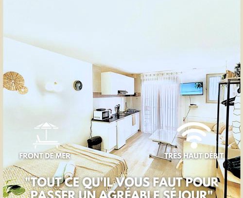 Le Grand Large Apartamento | Parentheses marine - Studio front de mer