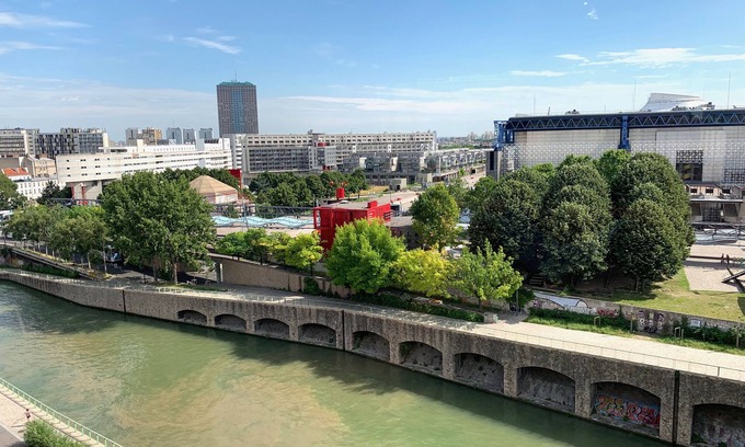 Quartier du Pont-de-Flandre Apartamento | Grandes 2 habitaciones + balcón, en los muelles, vistas impecables!