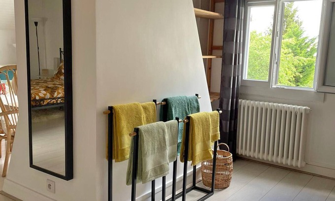 Chennevieres-sur-Marne Casa | Paris-Disney 2 chambres confort & jardin
