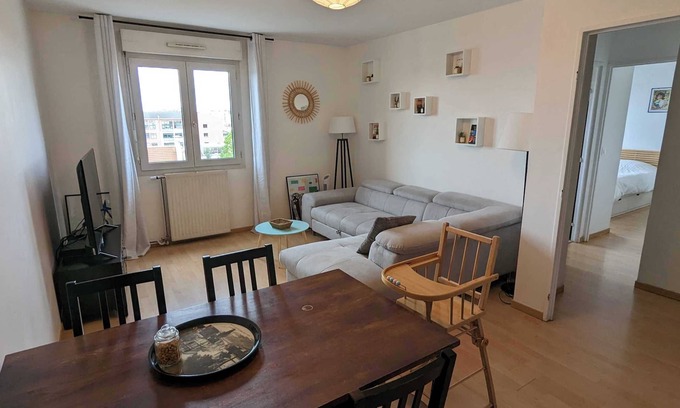 Le Pre-Saint-Gervais Apartamento | Puerta de Paris Acogedor 2P 50m² completamente equipado en un pueblo parisino