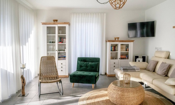 Wendisch Rietz Apartamento | Park - Apartment 05 im Marinapark Scharmützelsee, Sauna, Kamin, 4 Pers., 90 m²