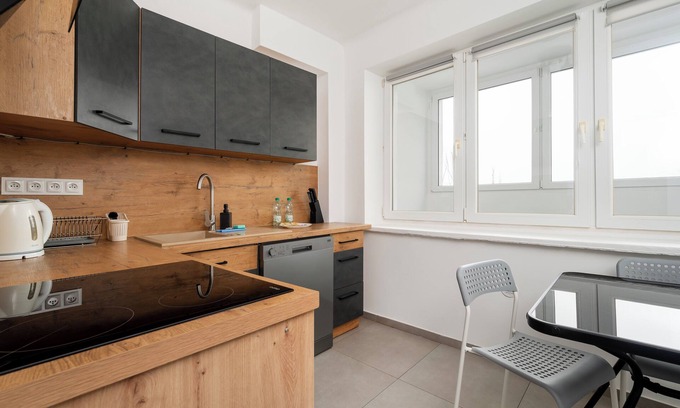 Baluty Apartamento | Park Ocalałych Modern Apartment