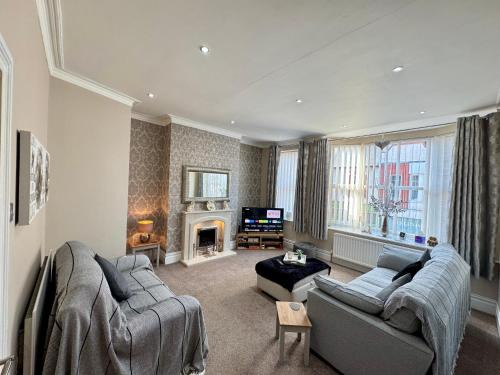 Whitley Bay Apartamento | Park View Maisonette, Luxurious 3 bed holiday home