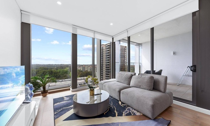 Zetland Apartamento | Park-View Serenity: 2BR Waterloo Retreat with Modern Flair