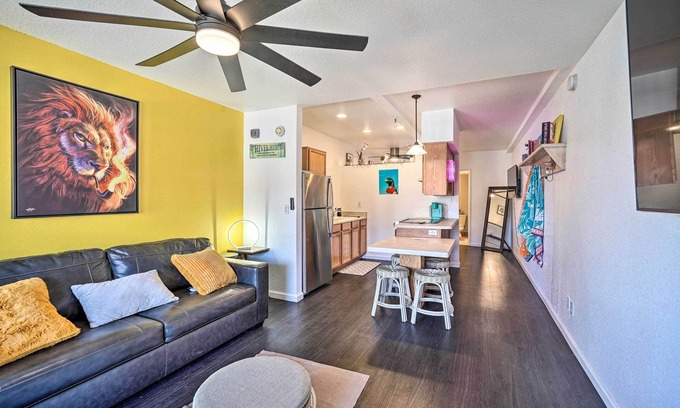 Parker Strip Apartamento | Parker Studio w/ Patio & Direct River Access!