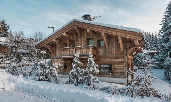 Le Planellet Chalet De Esquí | Pas de l’Ourson - Megève - Chalet with Sauna