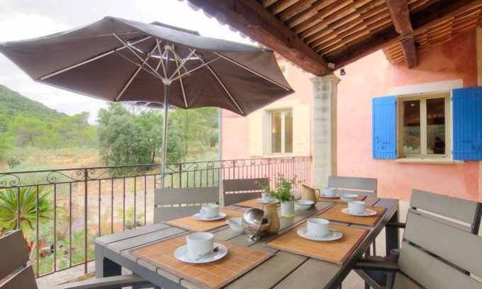 Le Barroux Casa | Casa de vacaciones Patifiage en Malaucène - 8 personas, 4 dormitorios