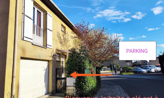 Portet-sur-Garonne Casa | "PATIO GARONNE" 3 bedroom house, sleeps 6, air-conditioned, large terrace