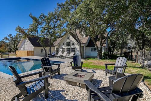 Dripping Springs Casa | Peabody Ranch Luxury Home W/Pool, Hot Tub, Fire Pit!