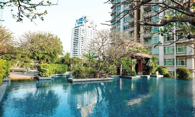 Makkasan Apartamento | Peaceful 2BR Apt Makkasan Airlink-Nana BTS 75 SQM