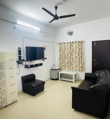 Hyderabad Apartamento | Peaceful 2 Bedroom Flat near Airport