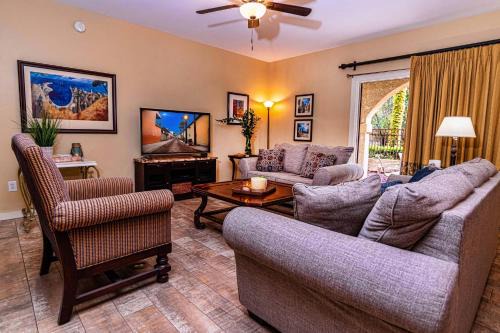 St. Augustine Casa | Peaceful 2 BR 2 BA ground floor w BBQ and fenced courtyard 6107-2