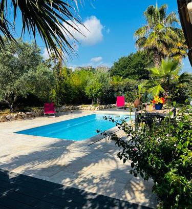 Roquebrune-sur-Argens Casa | Peaceful 4 stars eco-friendly villa with private pool and parking