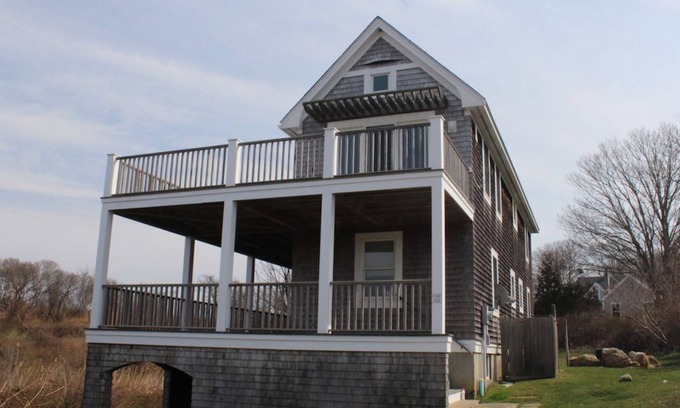 Block Island Casa | ¡Escapada tranquila, ventosa y que admite mascotas!