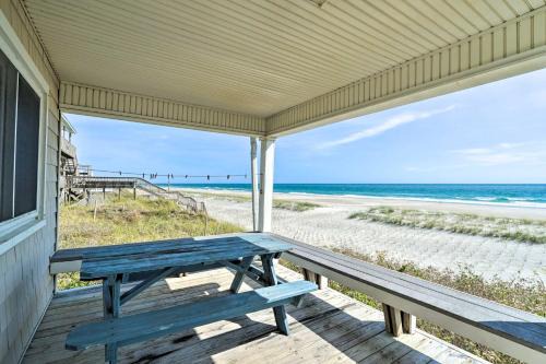 Topsail Beach Casa | Peaceful Cottage By The Sea Oceanfront Home!