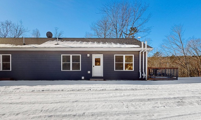 Dedham Casa | Peaceful duplex with private deck, peaceful views, grill, & private W/D