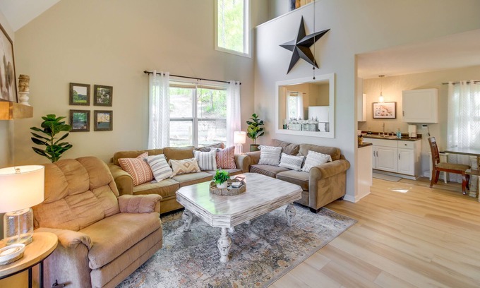 Ellijay Casa | Peaceful Ellijay Home w/ Deck - Hike & Fish!