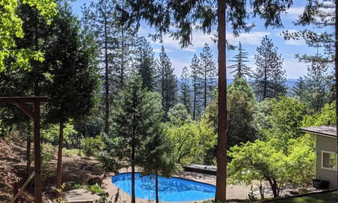 Cedar Ridge Casa | Peaceful Forest Retreat w/ Pool, Game Room, EV Charger. Pet friendly!