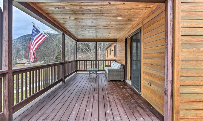Hancock Casa | Peaceful Hancock Home w/ Patio, Deck & Grill!
