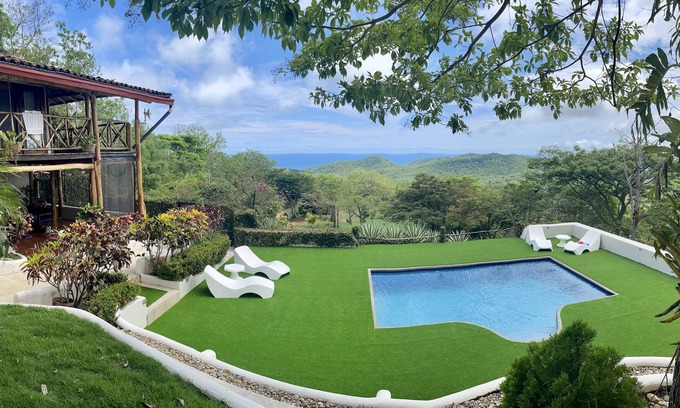 San Juan del Sur Villa | Tranquila villa en la ladera con impresionantes vistas