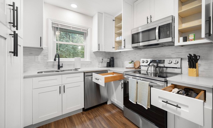 Cliftondale Casa | Peaceful, Modern Family Home w/ Fenced Yard