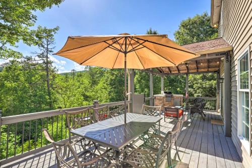 Pisgah Forest Casa | Peaceful Pisgah Mountain Getaway with Hot Tub!