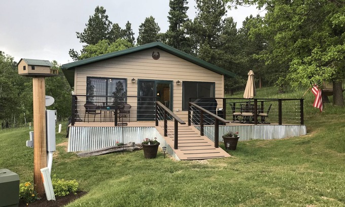 Piedmont Cabina | Cabaña pacífica, privada, tranquila y lujosa en 15 acres