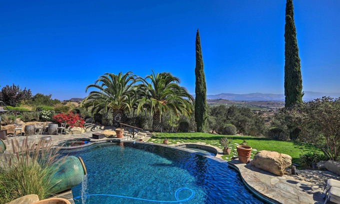 Solvang Cabaña | Peaceful Ranch Resort + Vineyard View, Pool Access