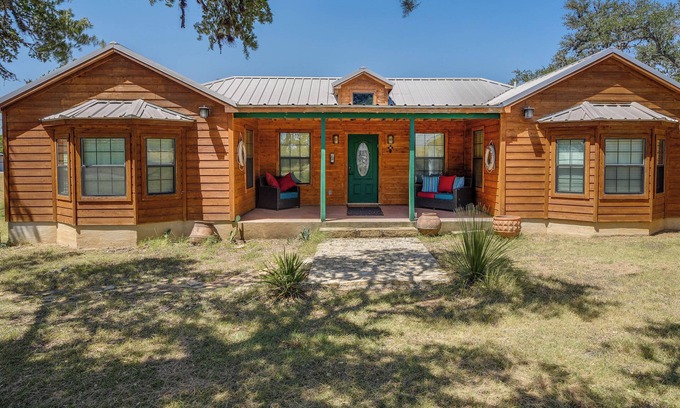 Bandera Casa | Peaceful & Secluded Bandera Home w/ Deck & Grill!