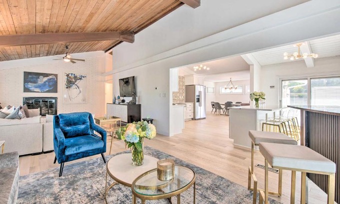 Smyrna Casa | Peaceful Smyrna Home with Wood-Burning Fire Pit