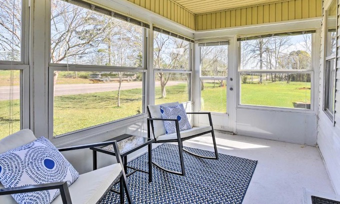 Enterprise Casa | Peaceful Southern Countryside Escape with Porch
