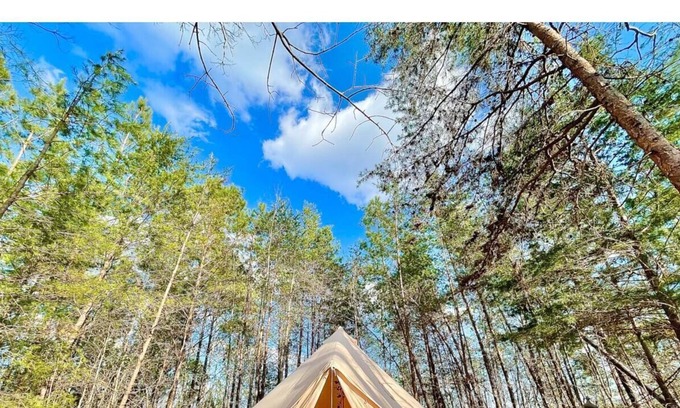 Columbiana Alquiler De RV | Peaceful Valley Rustic Yurt