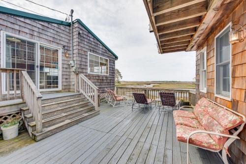 Wells Casa | Peaceful Wells Retreat with Deck and Water Views
