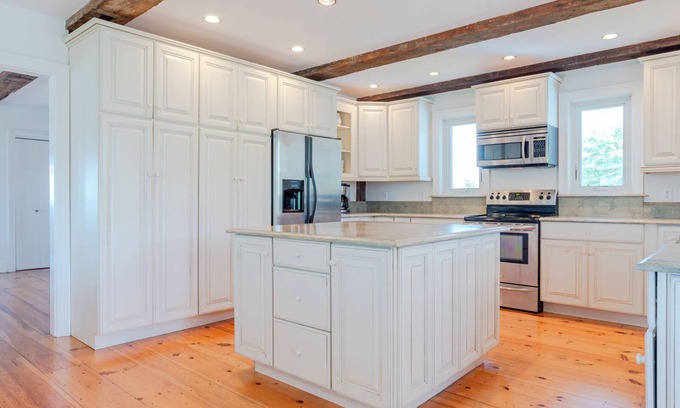 Peaks Island Casa | Peaks Island Oceanfront Escape with Private Pool