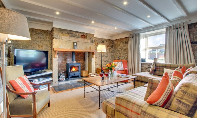 Craster Casa | Pegasus Cottage - Tres Habitaciones Casa, Capacidad 6