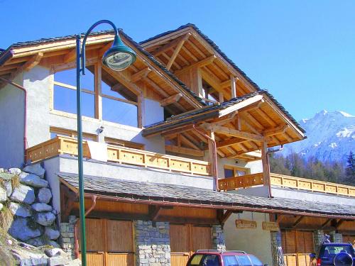 Peisey-Nancroix Chalet De Esquí | Peisey Chalet with Balcony Views