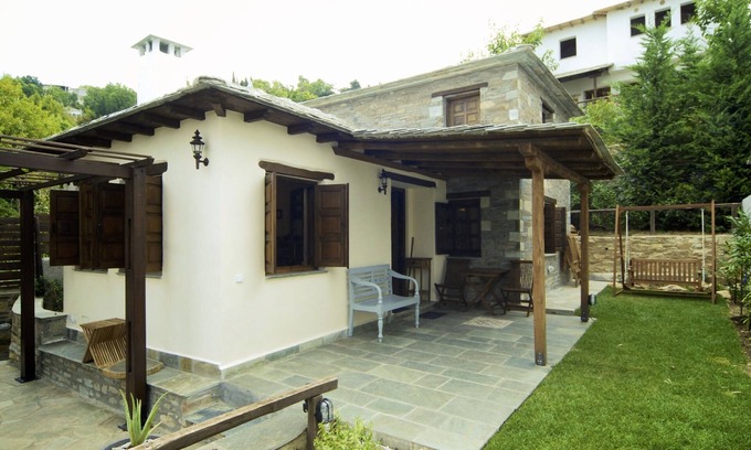 South Pelion Villa | PELION HOGARES | CASA DE PIEDRA encantadora villa con impresionantes vistas para 2-4 personas
