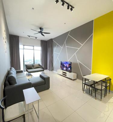 George Town Apartamento | Penang Georgetown KT Home for 8 pax