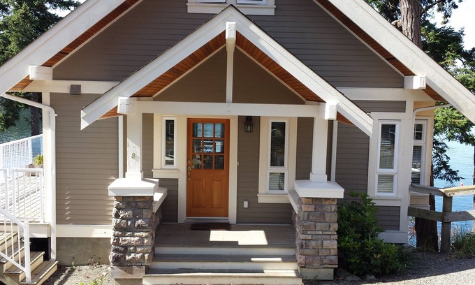 Pender Island Cabaña | Pender Island Getaway - Casa moderna de lujo en alquiler: