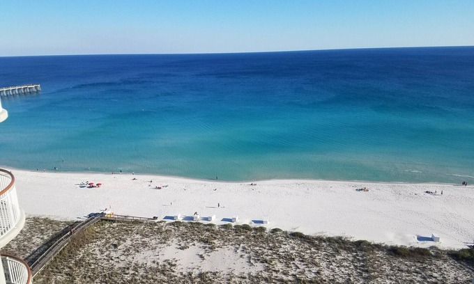 Navarre Beach Condominio | Beach Colony Penthouse en la playa!