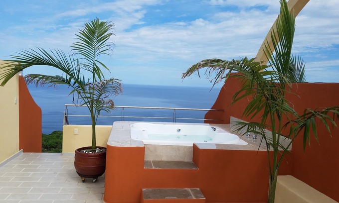 Chacala Condominio | Penthouse 5to piso con vista al mar Condo 507